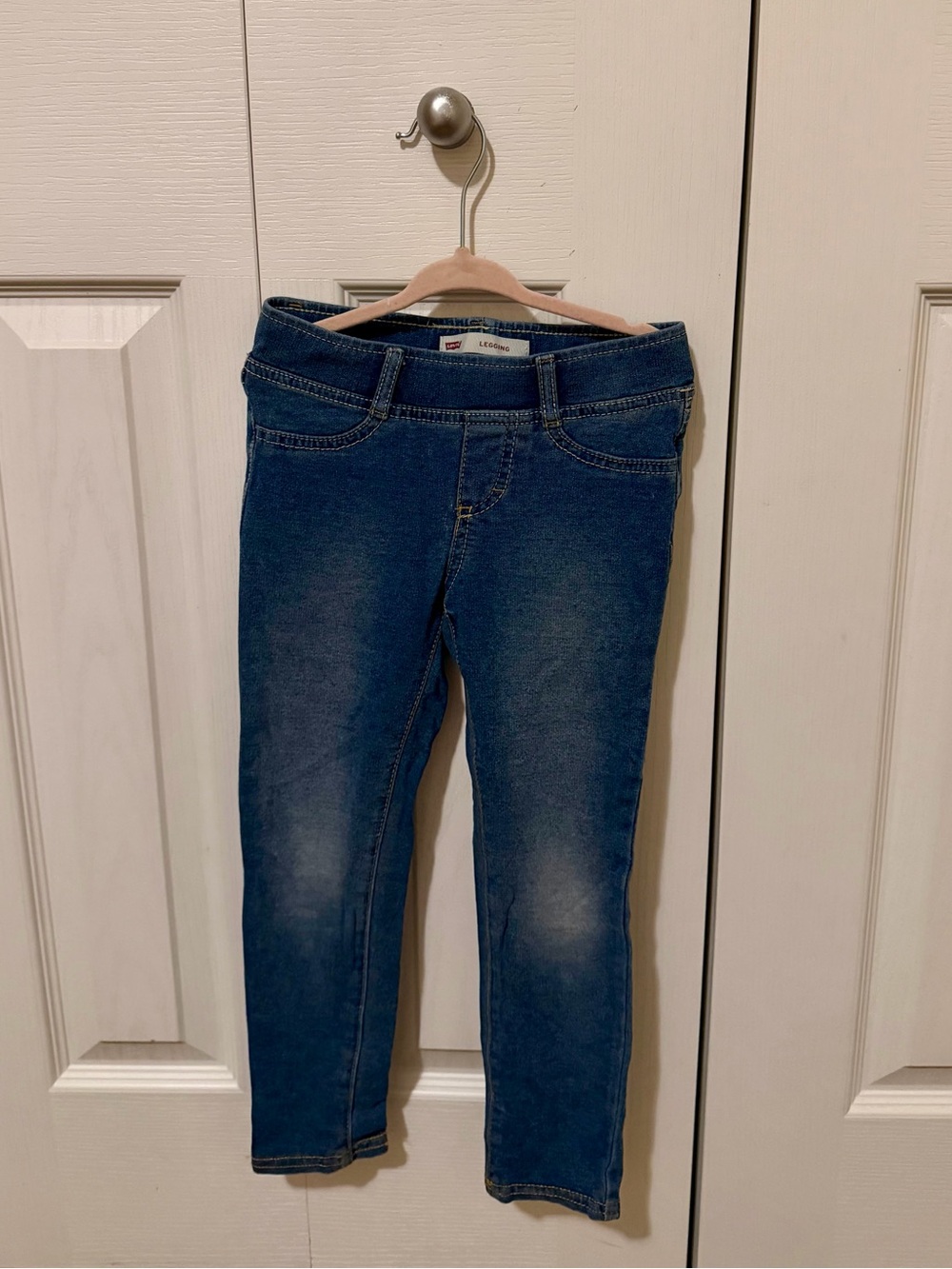 Levi's Kids Dark Blue Stretch Jeggings